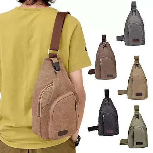 Cotton Sling Canvas Messenger Bag