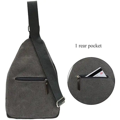 Cotton Sling Canvas Messenger Bag