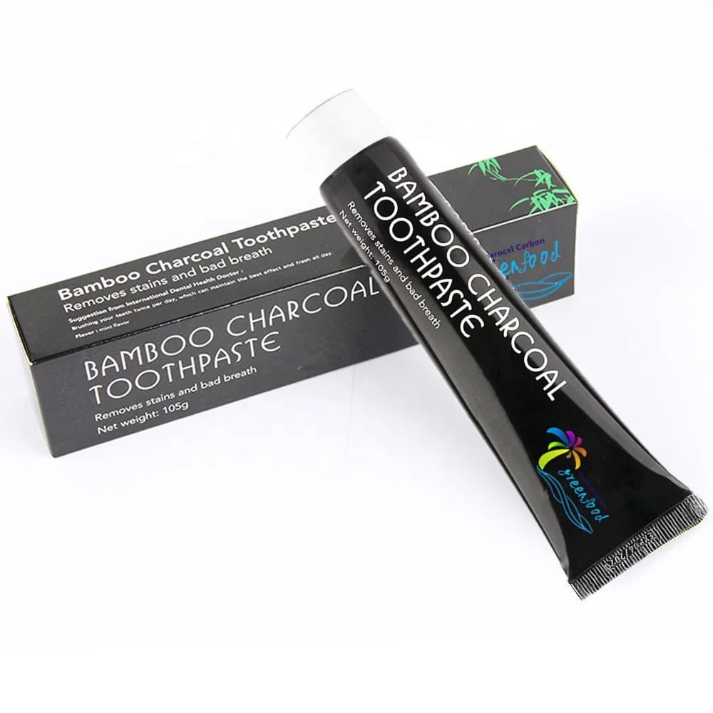 Mint Flavored Charcoal Teeth Whitening Toothpaste