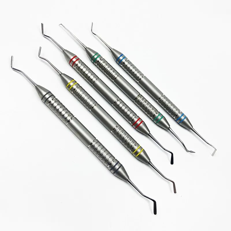 5Pcs Titanium Plated Composite Instruments