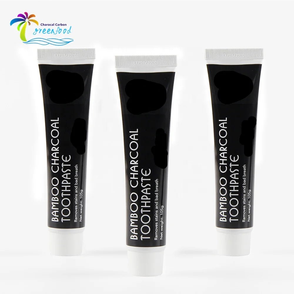 Mint Flavored Charcoal Teeth Whitening Toothpaste