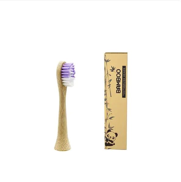 Bamboo Biodegradable Electric Toothbrush Head