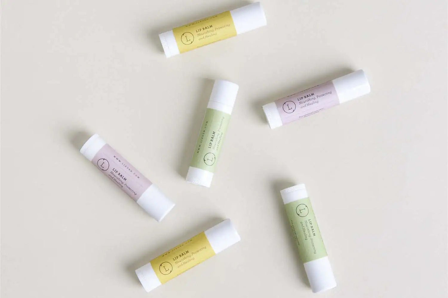 Natural Unscented Lip Balms