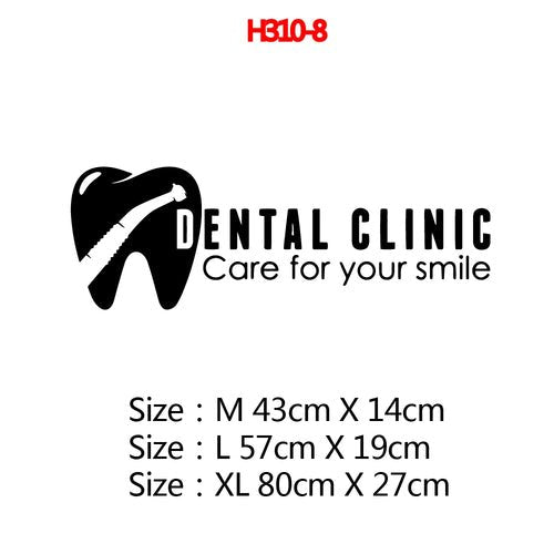 Dental Decor Vinyl Wall Stickers