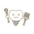 Oral Health Enamel Pins Custom Tooth Fairy Brooches Dentist Lapel Badges Fun Dental Implant Jewelry Gift for Kids Friends