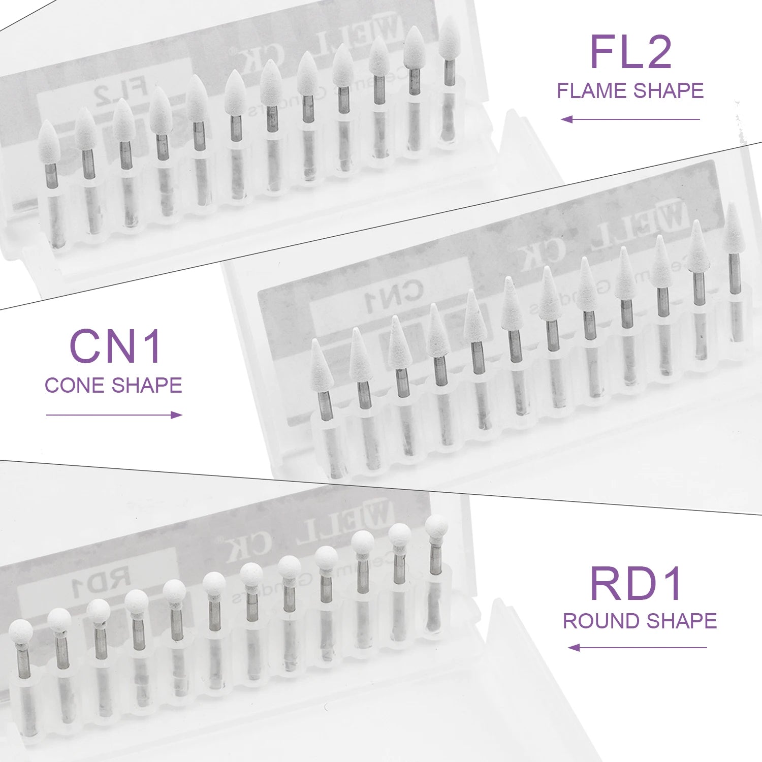 Dental White Stone Polisher