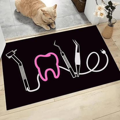 Graphic Dental Printed Floor Mats