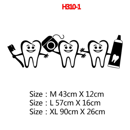 Dental Decor Vinyl Wall Stickers