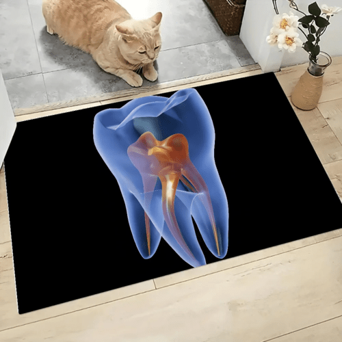 Graphic Dental Printed Floor Mats