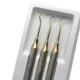 3/set Dental Composite/Amalgam Plated Head condensers