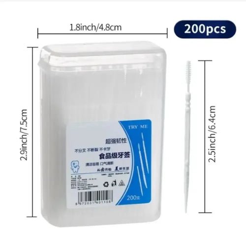 Portable Brush Toothpick