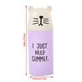 Portable Travel Toothbrush Cup Cartoon Bear Cover Toothpaste Holder Bathroom Organizer Accessories Teeth Brush Storage Case Box