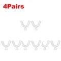 1 - 6Pairs Mouth Guard EVA Teeth Protector Night Guard Orthodontic Braces Set Mouth Guard Protector Dental Teeth Whitening Trays