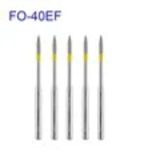 5pcs/pack FO Series Flame Ogival End Dental Diamond Burs Dental Drills For High Speed Handpiece FG Dia 1.6MM Dentistry Supply