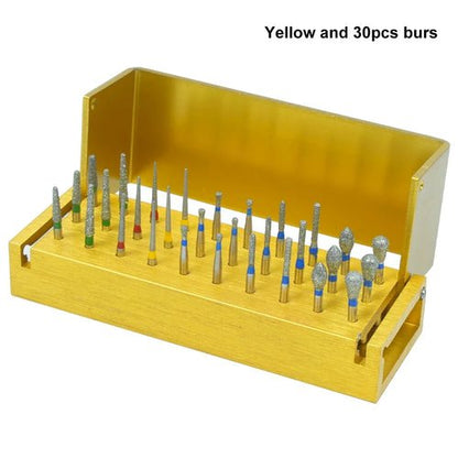 30 Pc Dental Burs Blocks