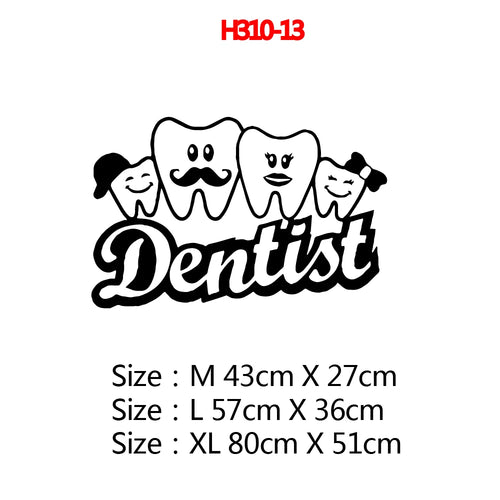 Dental Decor Vinyl Wall Stickers