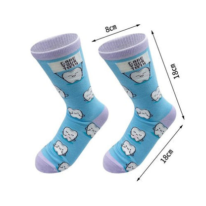 Funny Dental Teeth Socks