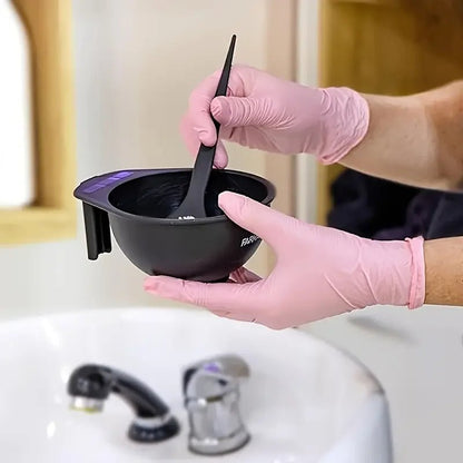 Pink Nitrile Gloves Powder & Latex Free