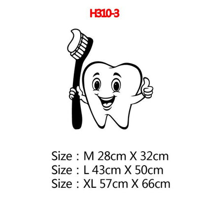 Dental Decor Vinyl Wall Stickers