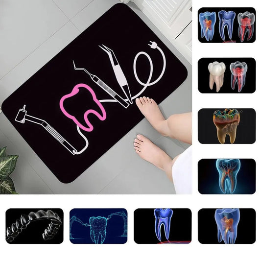 Graphic Dental Printed Floor Mats