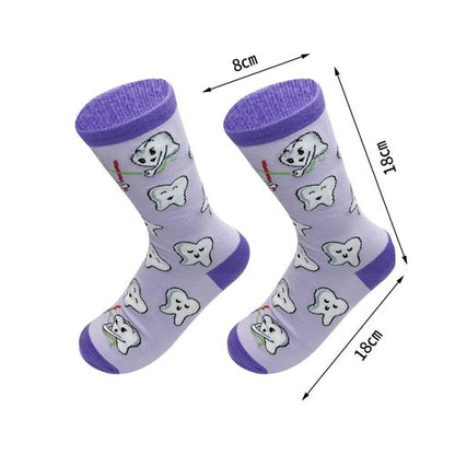 Funny Dental Teeth Socks