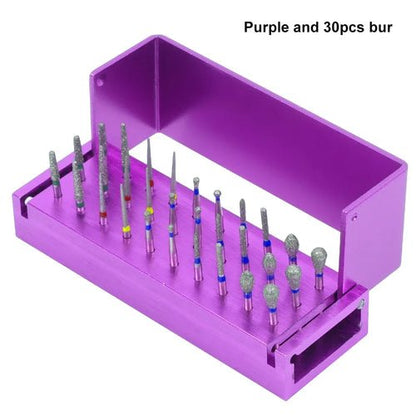30 Pc Dental Burs Blocks
