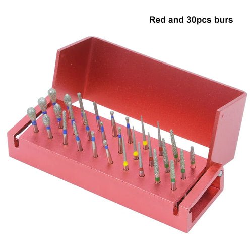 30 Pc Dental Burs Blocks