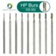 WAVE Dental Burs Tungsten Carbide Straight Fissure Slow HP Bur Dental Material for Straight Handpiece or Micro Motor Handpiece