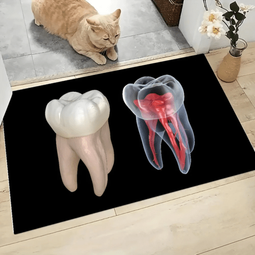 Graphic Dental Printed Floor Mats