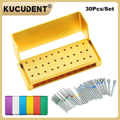 30 Pc Dental Burs Blocks
