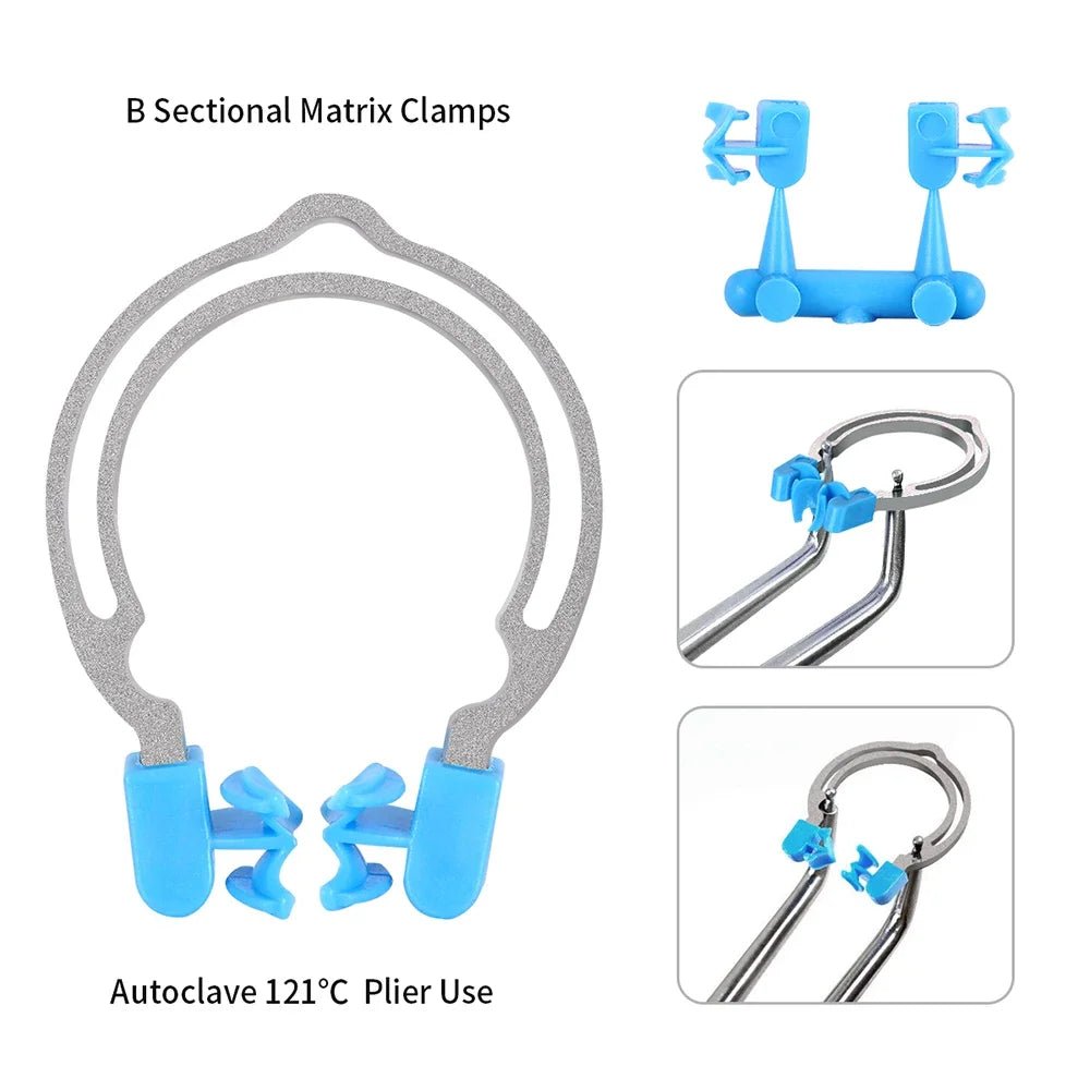 Matrix Clamps with Wedges