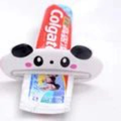 Cute Cartoon Rolling Toothpaste Squeezer Dispenser Clips for Kids