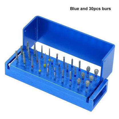 30 Pc Dental Burs Blocks