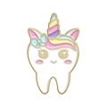 Oral Health Enamel Pins Custom Tooth Fairy Brooches Dentist Lapel Badges Fun Dental Implant Jewelry Gift for Kids Friends