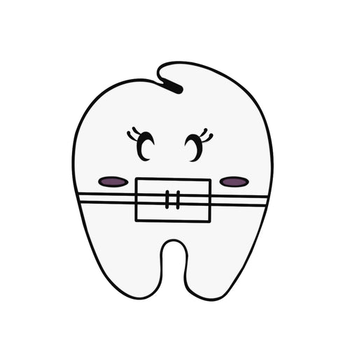 Cute Dental Lapel Brooch