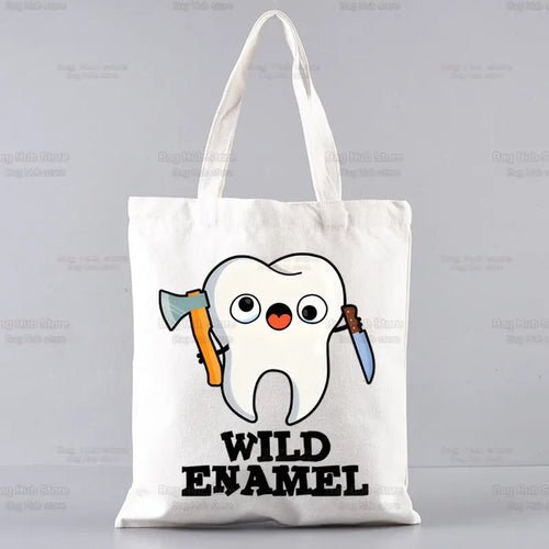 Funny Dental Graphic Bags