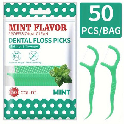 Mint Floss Sticks