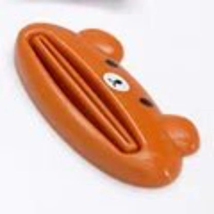 Cute Cartoon Rolling Toothpaste Squeezer Dispenser Clips for Kids