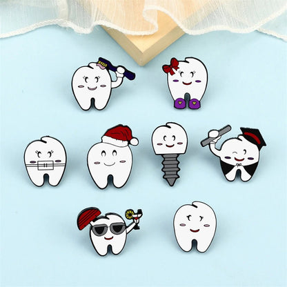 Cute Dental Lapel Brooch