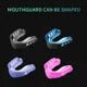 EVA Teeth Protector Kids Adults Boxing Mouthguard Brace Sports Basketball Orthodontic Appliance Trainer Mouth Tray with Box