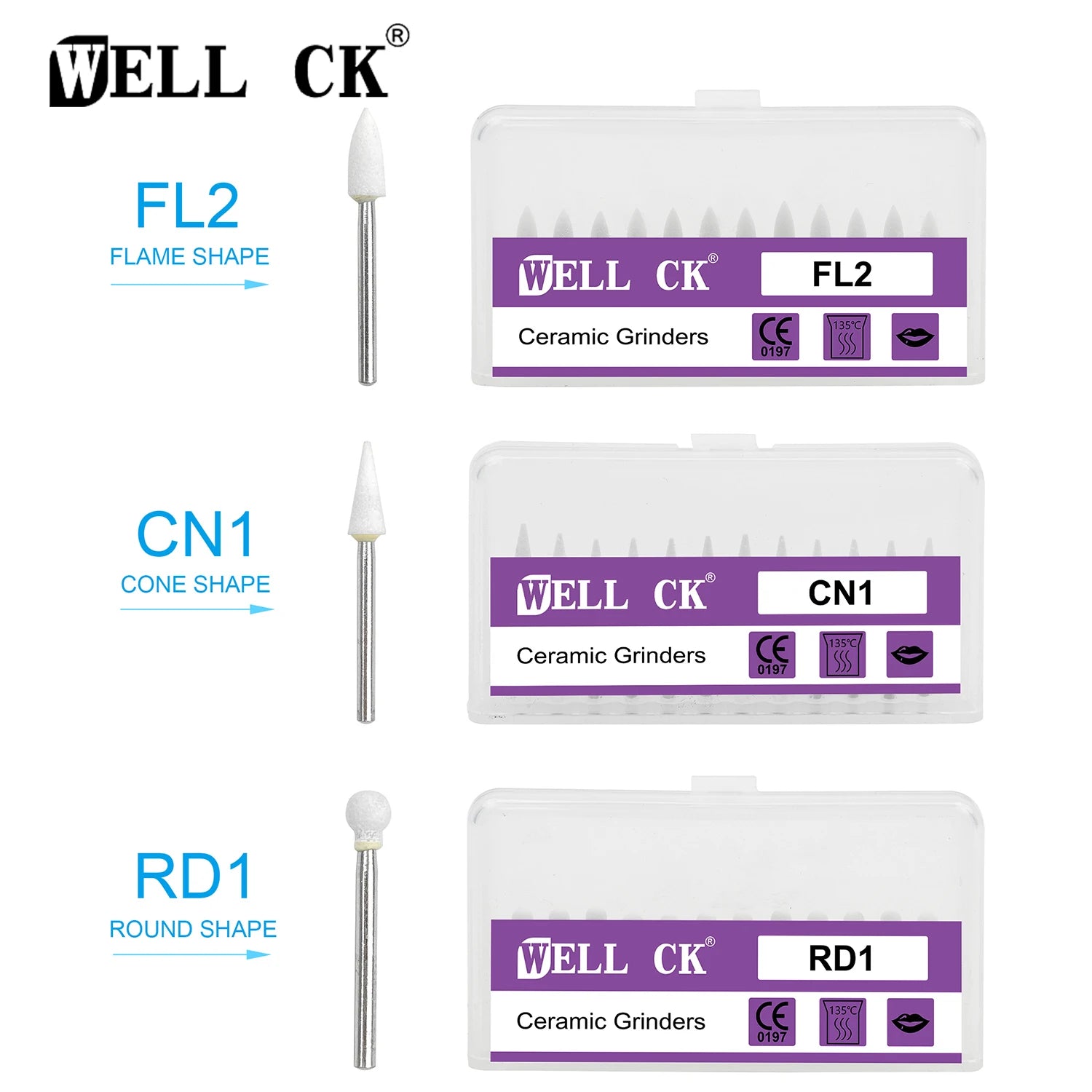 Dental White Stone Polisher