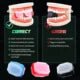 6 Pcs Jaw Exerciser for Men & Women Silicone Tablets Jaw Exerciser Gum BPA Free Jawline Trainer & Jawline Shaper