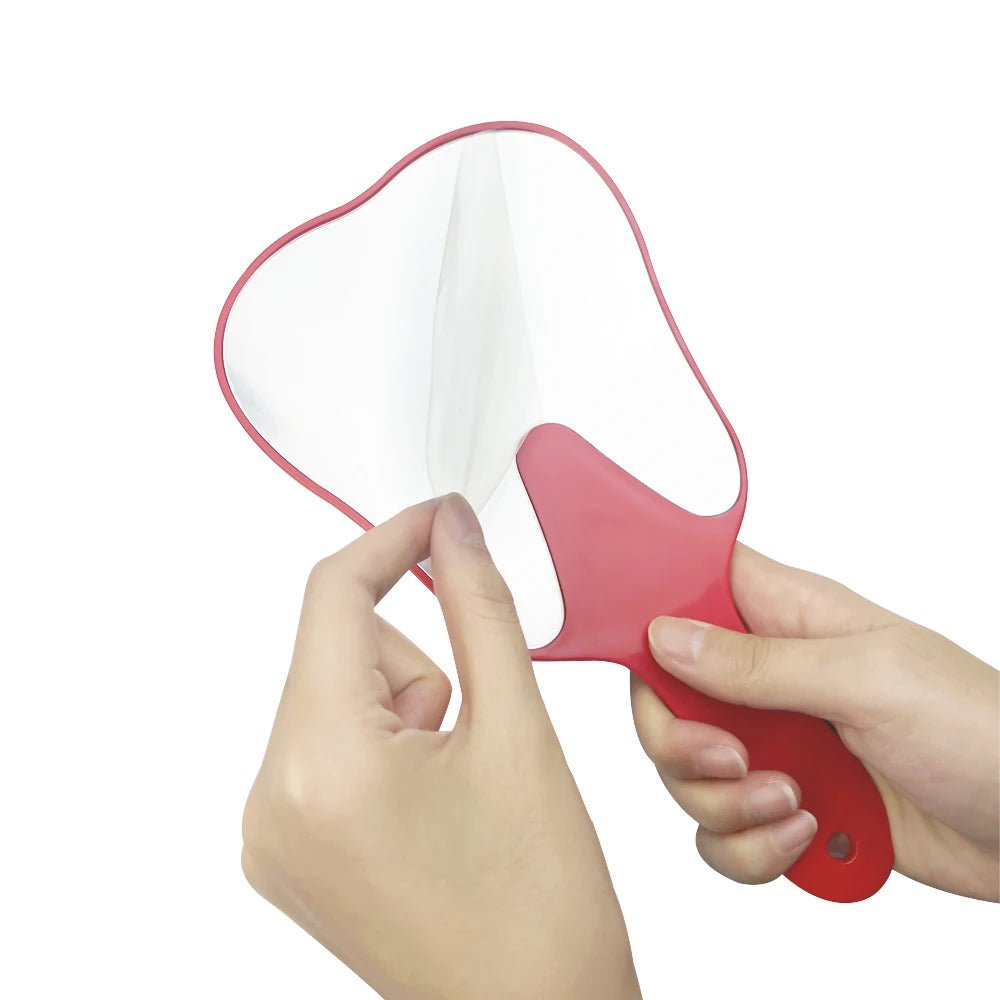 Tooth Shaped Handheld Mirrors