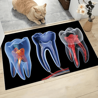 Graphic Dental Printed Floor Mats