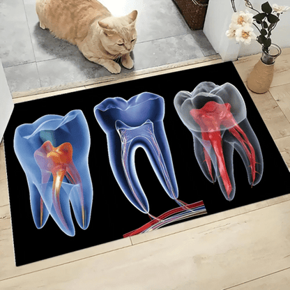 Graphic Dental Printed Floor Mats