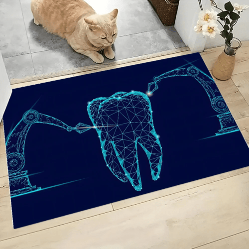 Graphic Dental Printed Floor Mats