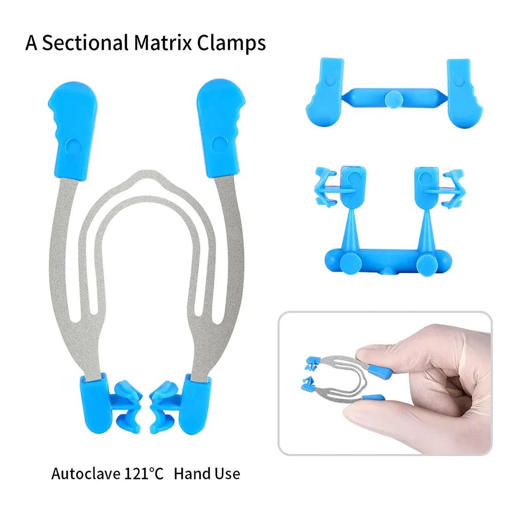 Matrix Clamps with Wedges