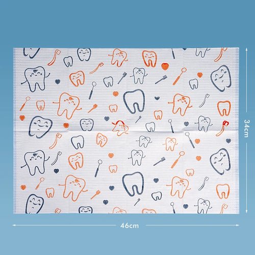 30pcs Disposable Dental Bibs