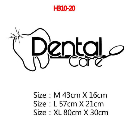 Dental Decor Vinyl Wall Stickers