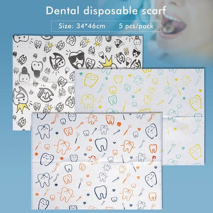 30pcs Disposable Dental Bibs